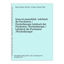 Irren menschlich lehrbuch gebraucht kaufen  Buttenwiesen