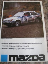 Mazda gregoire mervius for sale  BRISTOL