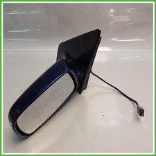 Specchietto retrovisore blu usato  Cona
