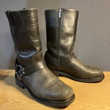 Botas masculinas Harley-Davidson couro preto tamanho 10 impermeável zíper motociclista 95353 comprar usado Botas masculinas Harley-Davidson couro preto tamanho 10 impermeável zíper motociclista 95353 comprar usado  Enviando para Brazil