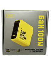 Carregador rápido AOHI Youth 100W GaN+ USB C 100W laptop PD3.1 PPS 3 portas USB comprar usado  Enviando para Brazil
