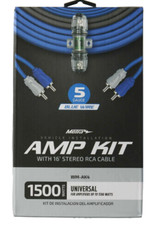 Kit de instalação amplificador de veículo Metra WM-AK4 1500W 16' estéreo cabo RCA universal comprar usado  Enviando para Brazil