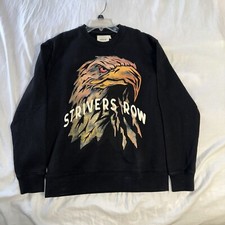 Moletom Strivers Row masculino usado sombra águia preto tamanho pequeno logotipo gráfico comprar usado  Enviando para Brazil