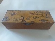 Harley Davidson Motor Cycles caixa de colecionador de madeira 11 x 4 x 3,5 comprar usado  Enviando para Brazil
