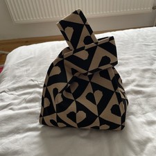 Handtasche beutel strick gebraucht kaufen  Dortmund