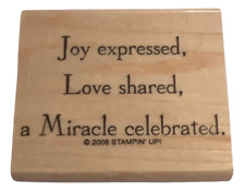 Stampin 2006 joy for sale  Lees Summit