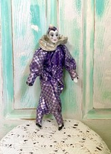 Vintage harlequin pierrot for sale  Buchanan