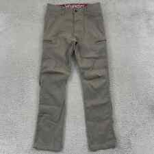 Pantalones Wrangler ATG para Hombres 34x32 Gris Activo Pierna Recta Equipo Todo Terreno Senderismo segunda mano  Embacar hacia Argentina