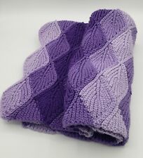 Berço, carrinho de bebê, cobertor de berço Purple Leaf *feito à mão e novo* comprar usado  Enviando para Brazil