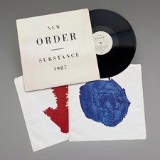 NEW ORDER Substance Vinyl LP 1987 Qwest 1-25621 VG/VG+ **ONLY RECORD #1** comprar usado  Enviando para Brazil