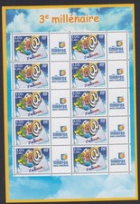 Lot feuillets timbres d'occasion  Expédié en Belgium