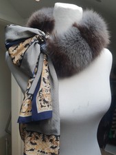 Pelzschal scarf schal gebraucht kaufen  Bremen