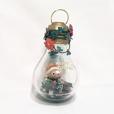 Lâmpada de jardim Mouse feliz Natal brilho fama enfeite Enesco 3" 1994 comprar usado  Enviando para Brazil