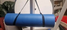 Yoga mats blue for sale  BRADFORD
