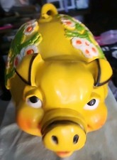 Large yellow piggy for sale  Modesto