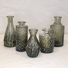 Embossed green glass for sale  Vancouver