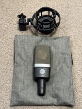 Microfone condensador de estúdio AKG C214 com suporte de choque para C-214 comprar usado Microfone condensador de estúdio AKG C214 com suporte de choque para C-214 comprar usado  Enviando para Brazil