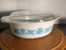 Vtg. pyrex bluebird d'occasion  Expédié en Belgium