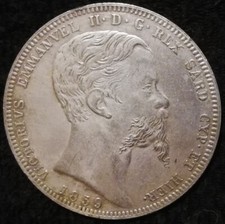 Regno sardegna lire usato  Serino