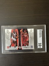 2005-06 Upper Deck Dual Michael Jordan Lebron James SGC 10 #LJMJ3 Gem Estado perfeito MVP comprar usado  Enviando para Brazil