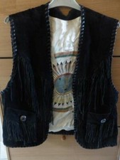Gilet country cuir d'occasion  Castelsarrasin