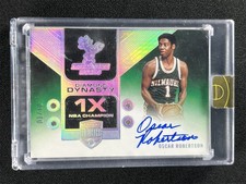 1/10 JSY# 1/1! Assinaturas autografadas da dinastia diamante 2021-22 Eminence Oscar Robertson comprar usado  Enviando para Brazil