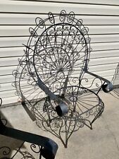 Vintage iron peacock for sale  Dalton
