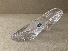 Cut glass shoe for sale  WALSALL