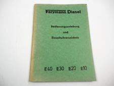 Farymann e40 e30 gebraucht kaufen  Merseburg