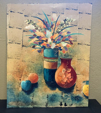 flower vase painting for sale  Melrose
