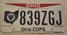 Ohio cops license for sale  Rootstown