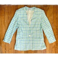 Vintage woven houndstooth for sale  Glen Mills