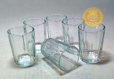6 peças facetadas 100 ml Stopka Stakan vidro Granenny Granchak vodca soviética URSS comprar usado  Enviando para Brazil
