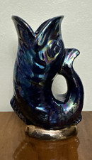 Deep blue pottery for sale  SWINDON