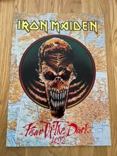 Iron maiden programme for sale  STIRLING