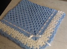 Hand crochet blue for sale  New Braunfels