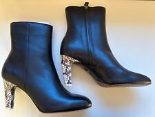 Reiss black leather for sale  SUDBURY