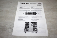 Grundig riginal serviceanleitu gebraucht kaufen  Köln