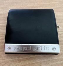 Jean Paul Gaultier Carteira Vintage Logotipo Prata Vários Compartimentos  comprar usado  Enviando para Brazil