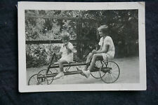 Foto kinder tandem gebraucht kaufen  Bremen