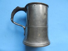 Antique quart pewter for sale  MANCHESTER
