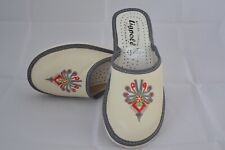 Pantoufles cuir mules d'occasion  Rives