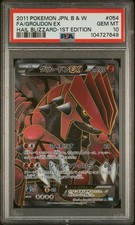 Psa groudon 054 usato  Spedire a Italy