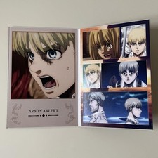 Cartão memorial Attack on Titan Ichiban loteria Armin, usado comprar usado  Enviando para Brazil