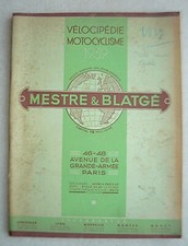 Mestre blatgé catalogue d'occasion  Champagnole