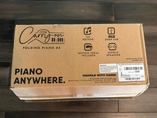Usado, Piano dobrável Blackstar de mão 88 teclas - Branco novo caixa aberta comprar usado  Enviando para Brazil