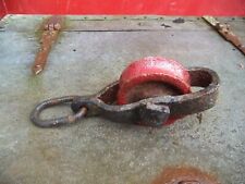 Vintage rope pulley for sale  LANCASTER