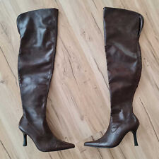 Verkneestiefel braun kunstlede gebraucht kaufen  Schleiz