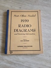 Diagramas de radio e información de servicio más necesarios de 1939 Vol.2 segunda mano  Embacar hacia Mexico