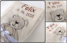 Baby blanket beige for sale  Shipping to United Kingdom